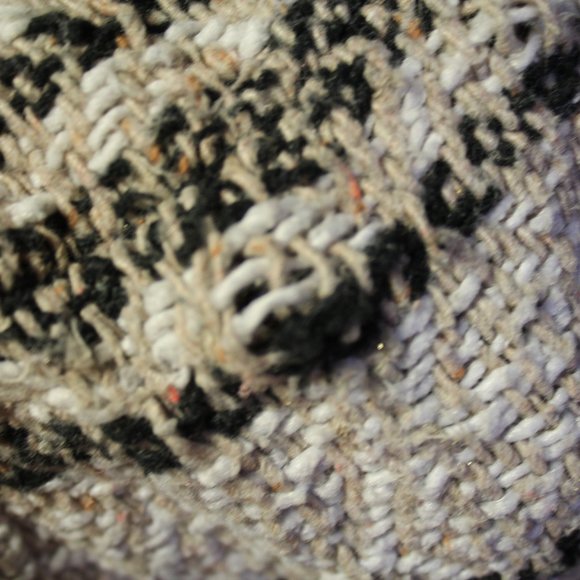 Baja knit hippie hoodie poncho - Picture 10 of 10